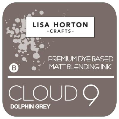 Lisa Horton Crafts Cloud 9 Dye Based Matte Blending Ink Pad - Dolphin Grey